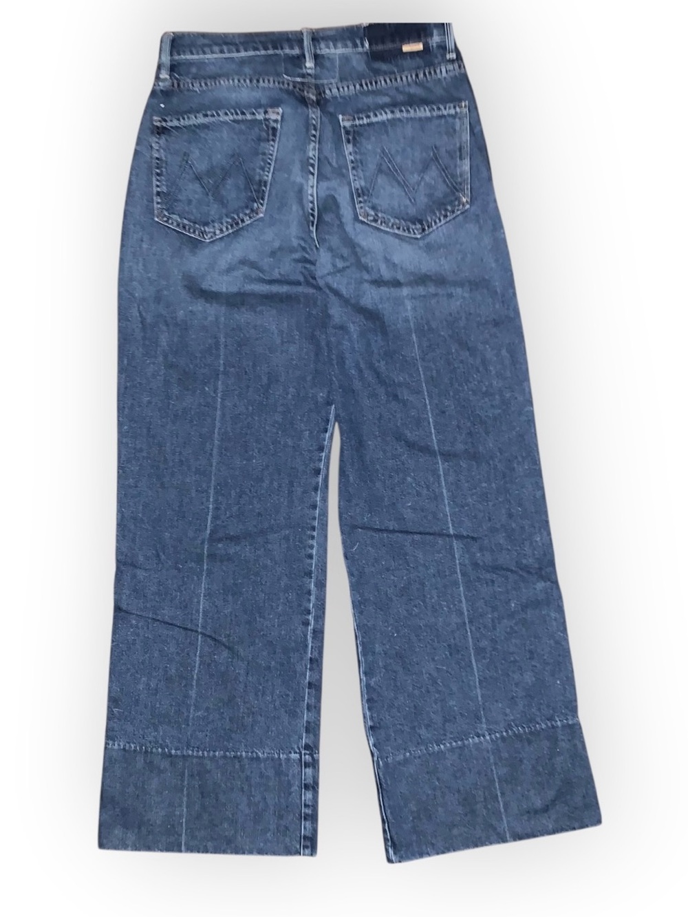 Mother The Maven Wide Hem Ankle Jeans - Picture 6 of 11
